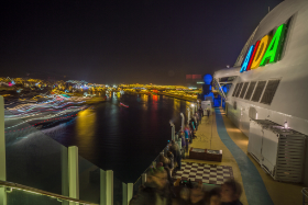 Die AIDAPrima verlässt Le Havre -  Copyright by Dirk Paul : 2017, AIDA, Kreuzfahrt, Metropolen