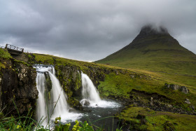 Kirkjufellsfoss Grundarfjörður auf Snæfellsnes Island 2015 Copyright by Dirk Paul : 2015, Island