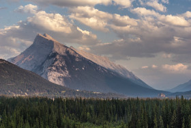 Kanada - Blick auf das Fairmont Banff Springs - Copyright by Dirk Paul : 2018, Kanada