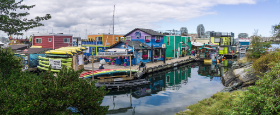 Kanada - Vancouver, Floating Homes - Copyright by Dirk Paul : 2018, Kanada