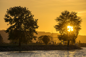 Kanada - Vancouver, Sunset Beach - Copyright by Dirk Paul : 2018, Kanada