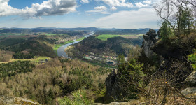 Blick vom Lilienstein, Copyright 2018 by Dirk Paul