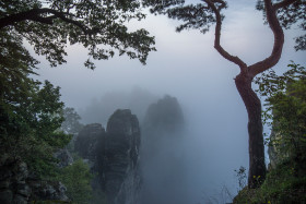 Bastei, Copyright 2017 by Dirk Paul : Bastei, Elbsandsteingebirge