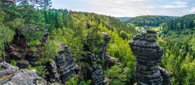 Kanzelsteinaussicht, Bielatal, Sachsen, Copyright 2019 by Dirk Paul