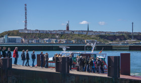 Fähre von der Düne - Helgoland - Copyright by Dirk Paul : 2017, Helgoland