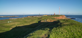 höchste Erhebung der Landkreises Pinneberg mit 61,3 Metern - Helgoland - Copyright by Dirk Paul : 2017, Helgoland