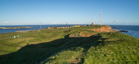 höchste Erhebung der Landkreises Pinneberg mit 61,3 Metern - Helgoland - Copyright by Dirk Paul : 2017, Helgoland