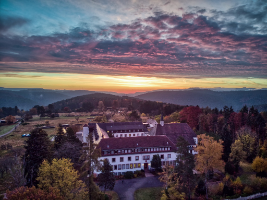 das Kloster am Morgen
