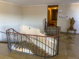 Ein Treppenhaus im Kloster