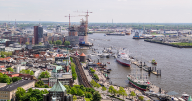 Hamburg von oben  Copyright 2009 Dirk Paul : Hamburg von oben