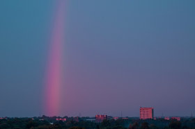 Regenbogen bei Sonnenuntergang Copyright 2013 by Dirk Paul