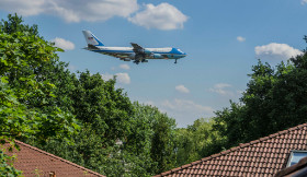 Air Force One landet zum G20-Gipfel Copyright 2017 by Dirk Paul